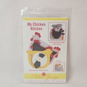 Cotton Ginnys My Chicken Kitchen Sewing Pattern CK156 Cynthia Rose Farmhouse DIY